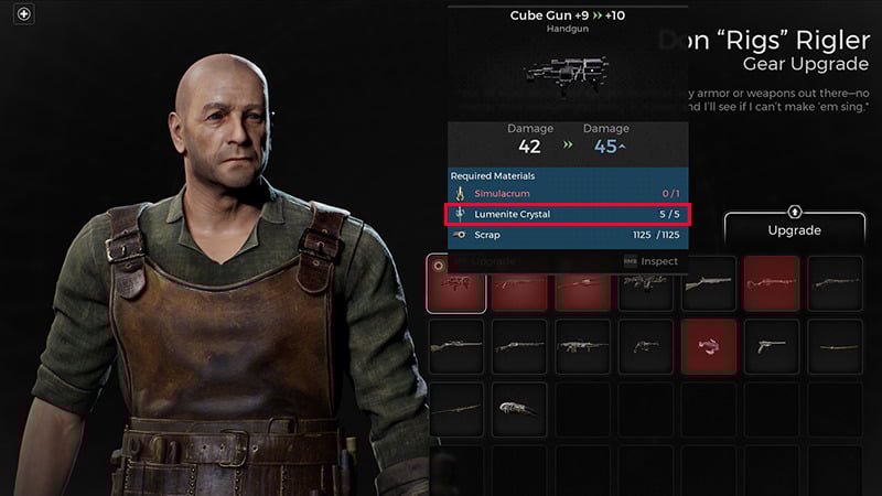 Spending Lumenite Crystals in Remnant 2