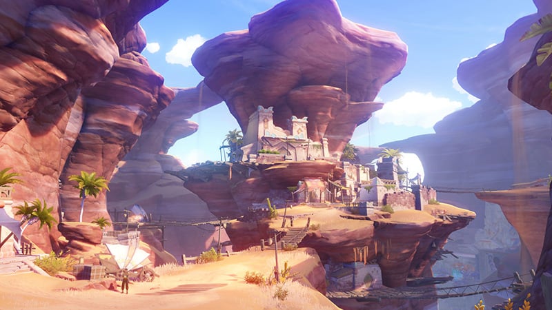 The multilayered nature of Genshin's Sumeru can be challenging to explore.