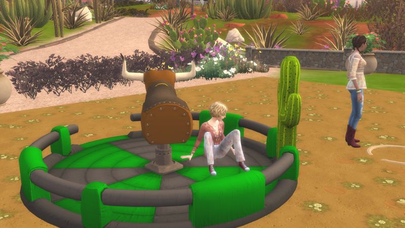 the sims mechanical bull