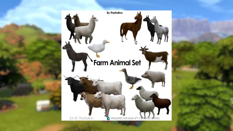 sims 4 horse ranch cc