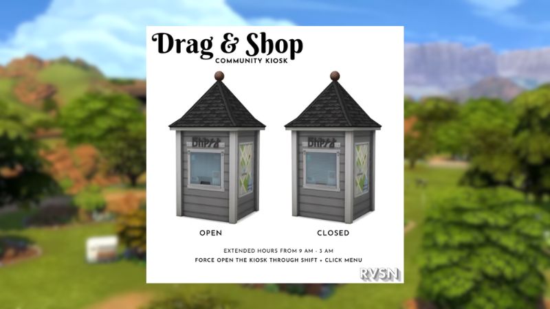 sims kiosk mod