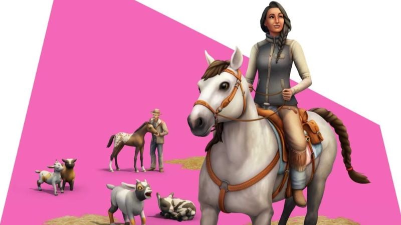 The Sims 4 Horse Riding