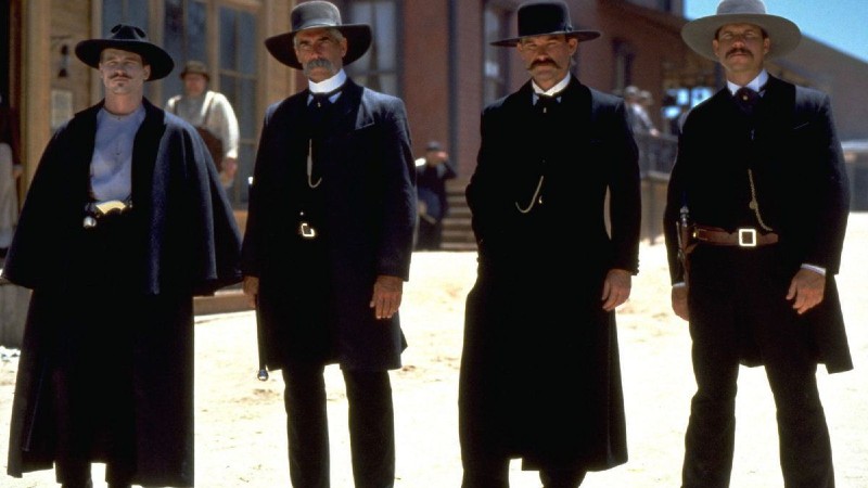 The cast of Tombstone