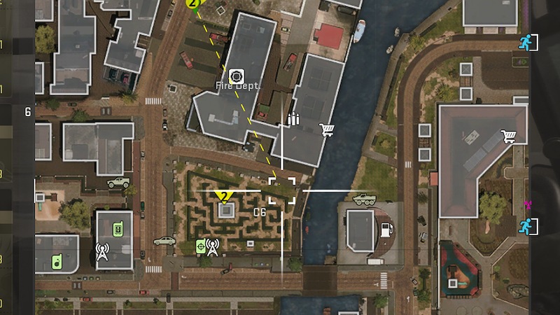 Vondel Gas Sample Location DMZ