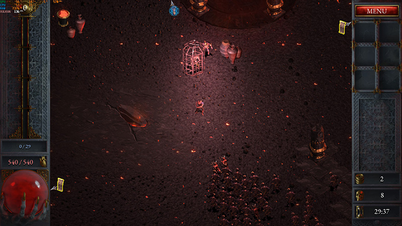 Cage in Ember Grounds