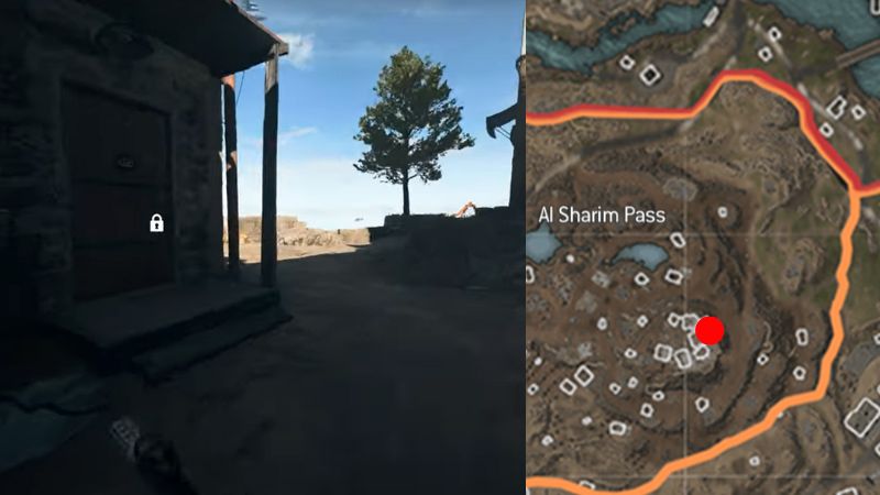 Mountaintop Spotter Shack Key Map Location in DMZ