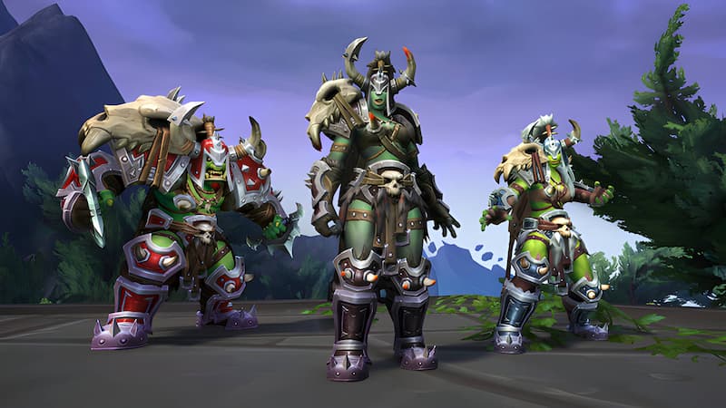 WoW Dragonflight Orc Heritage Armor Sets