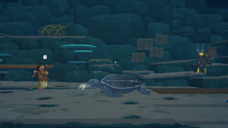 Dave The Diver Finding the Seaweed Collector