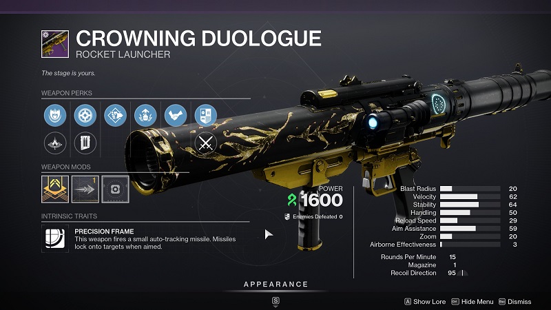 Destiny 2 Crowning Duologue