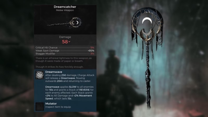 Dreamcatcher in Remnant 2