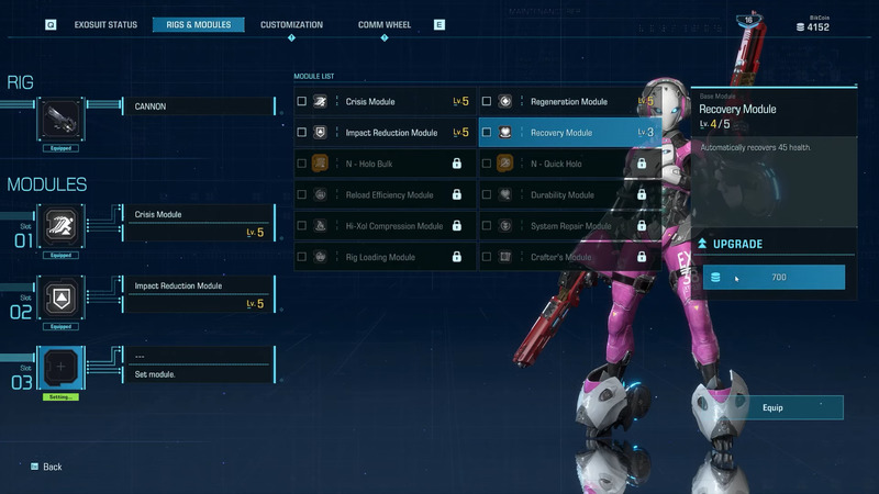 Exoprimal Modules Guide