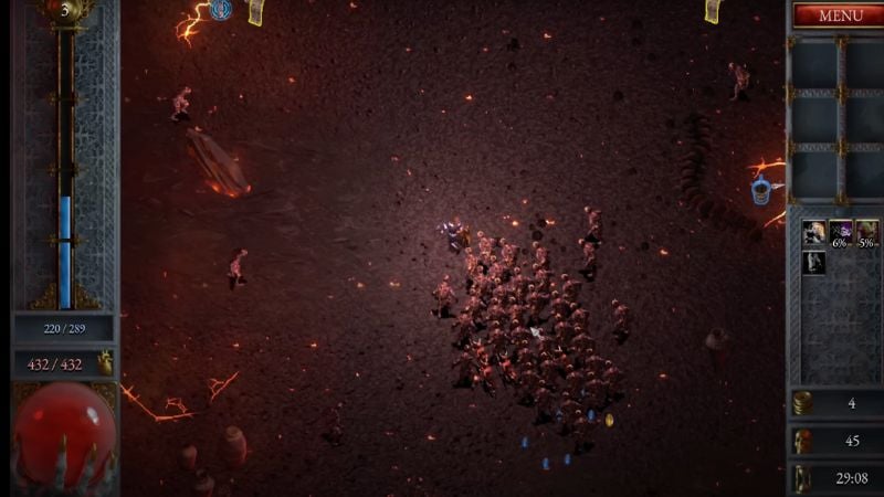 Halls of Torment: gameplay