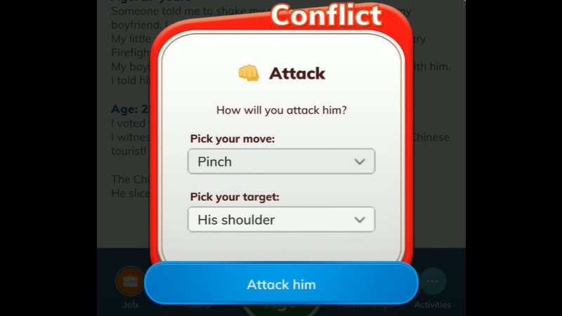 How To Pinch in BitLife