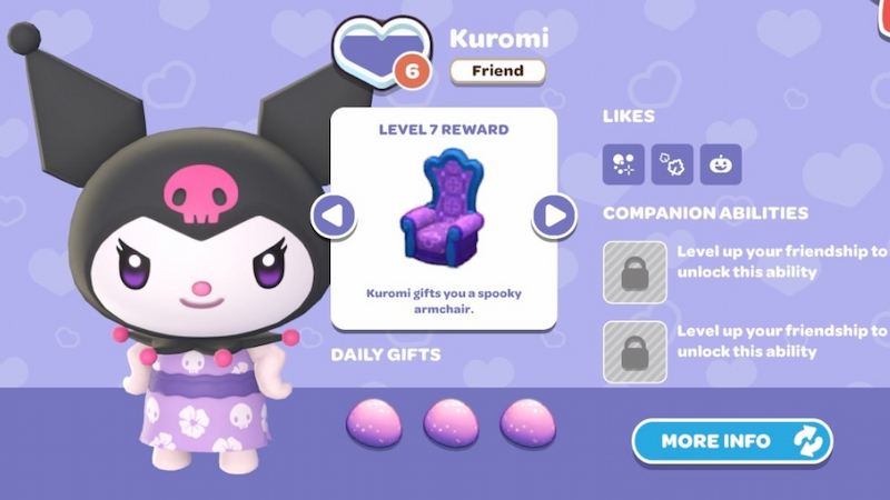 kuromi hello kitty island