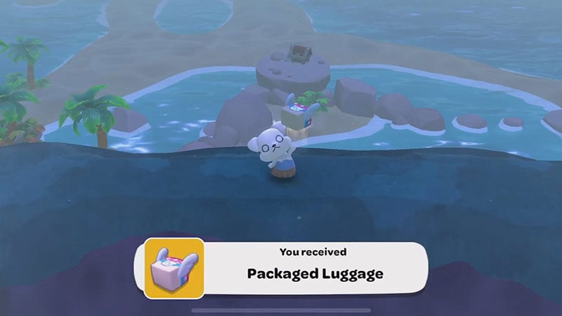 Badzt-maru Lost Packaged Luggage in Hello Kitty Island Adventure