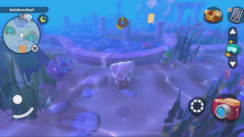 Kuromi Lost Packaged Luggage in Hello Kitty Island Adventure