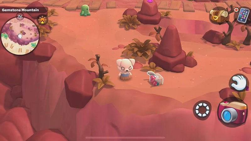 Hangyodon Lost Packaged Luggage in Hello Kitty Island Adventure