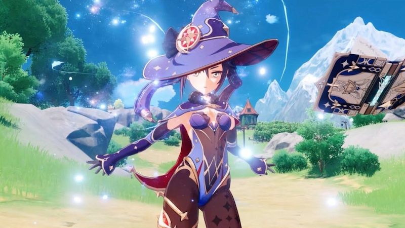 mona wine and song genshin impact