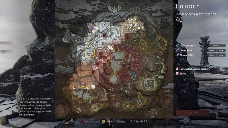 Naraka Bladepoint Map