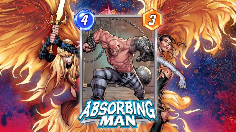 Omega Red Decks Marvel Snap: Absorbing Man
