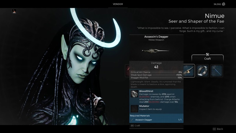 Remnant 2 Assassin's Dagger