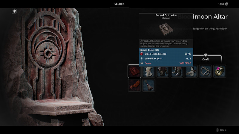 remnant 2 altar blood moon essence