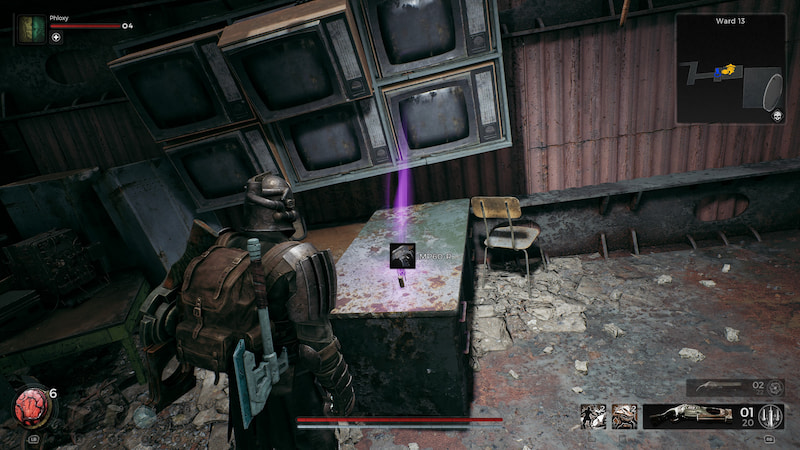 cargo room in ward 13