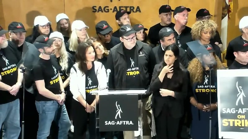 SAG-AFTRA announces a strike after negotiations with AMPTP fail.