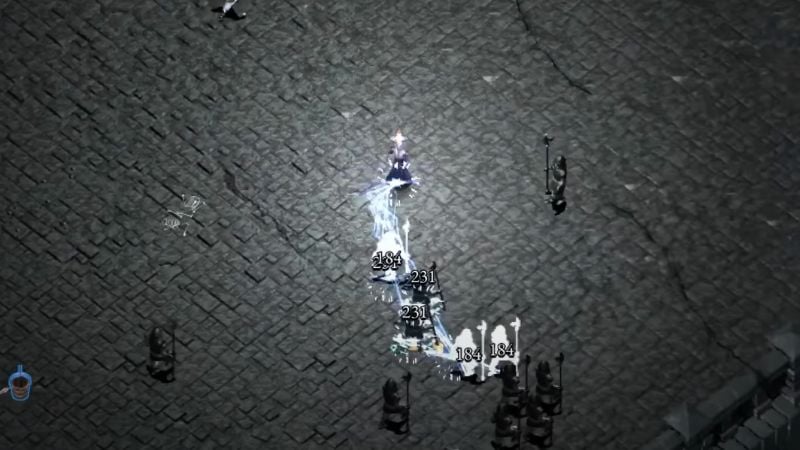 Halls of Torment: Sorceress gameplay