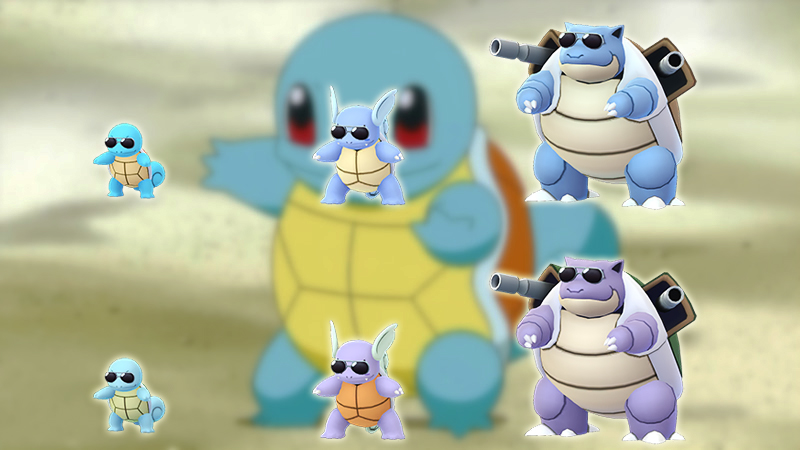 Squirtle Makeup Event