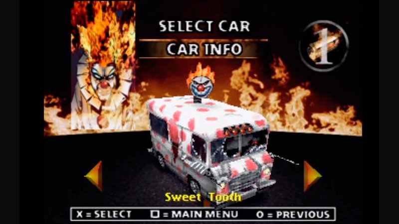 Twisted Metal 2 Gameplay Cheat Codes
