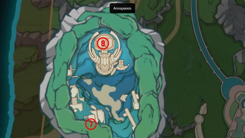 Fontaine Enigmatic Page 7 and 9 Locations in Genshin Impact