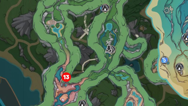 Fontaine Enigmatic Page 13 Location in Genshin Impact