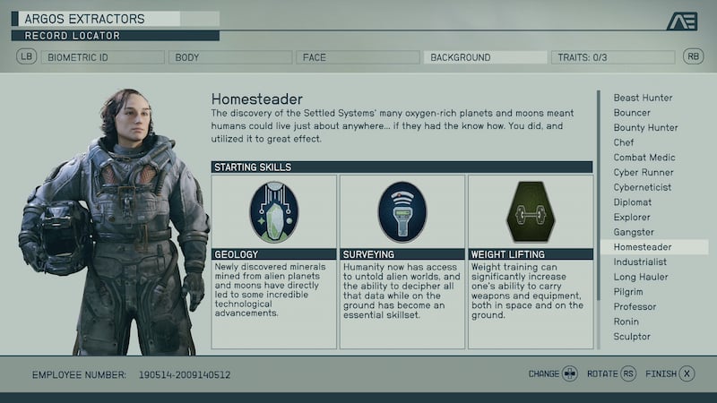 All Starfield Backgrounds & Their Perks