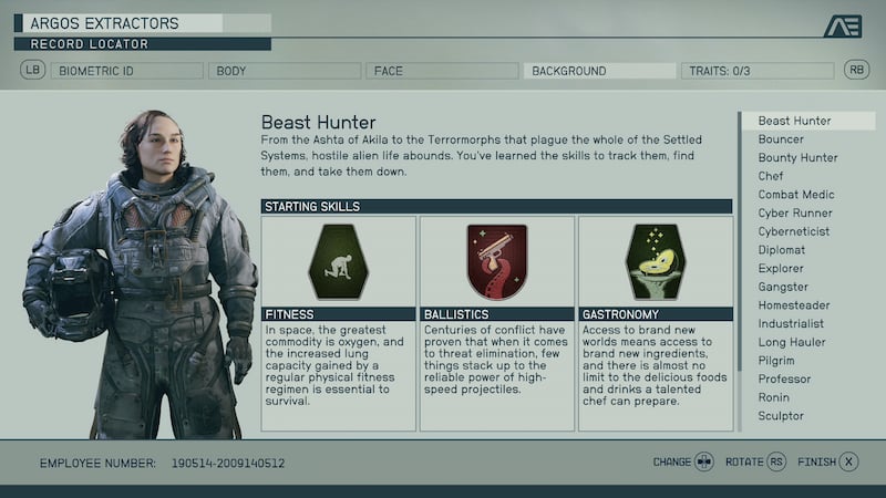 All Starfield Backgrounds & Their Perks