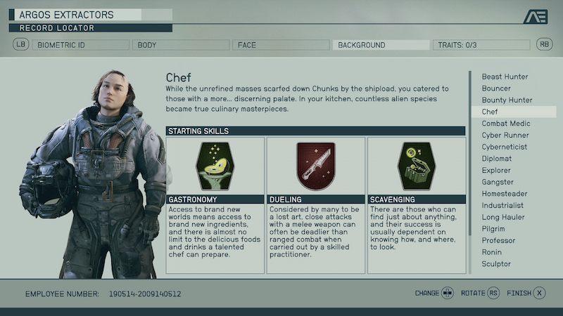 All Starfield Backgrounds & Their Perks