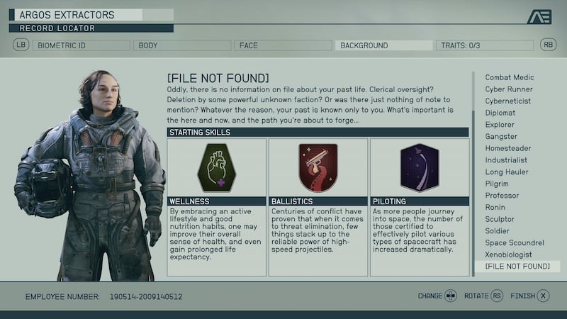 All Starfield Backgrounds & Their Perks