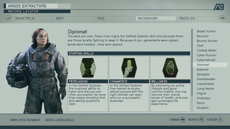 All Starfield Backgrounds & Their Perks