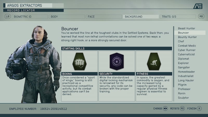 All Starfield Backgrounds & Their Perks