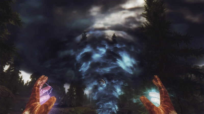 Apocalypse - Magic of Skyrim Tornado Skyrim Mod for PC