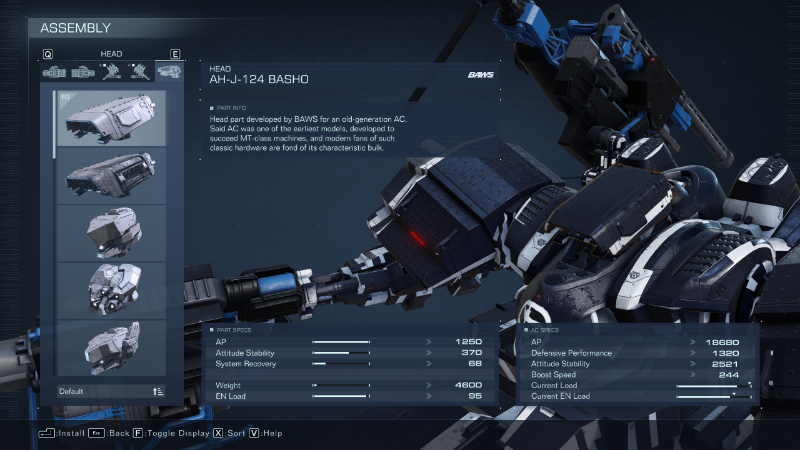 The Basho head in AC6