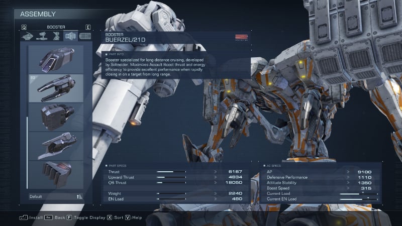 The Buerzel booster in AC6