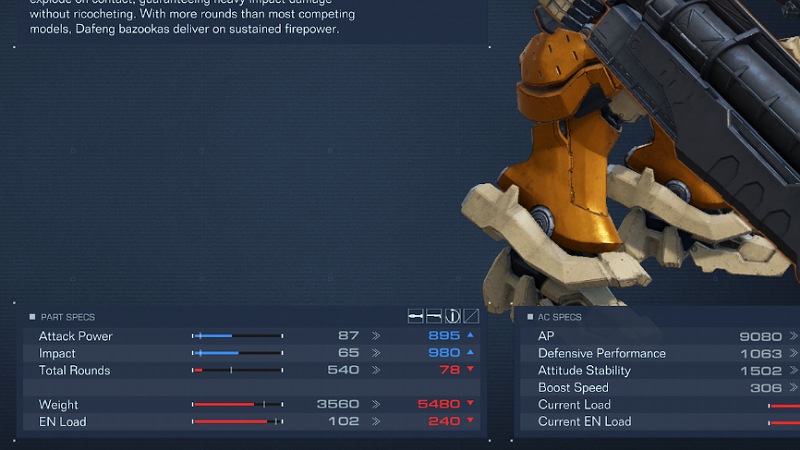 Mech Weapons and Ammo