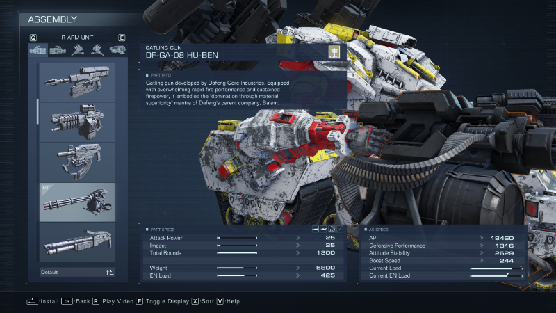 Hu-Ben in Armored Core 6