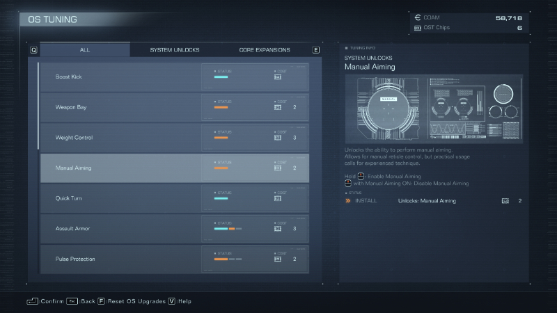 The Manual Aiming OST from Armored Core 6