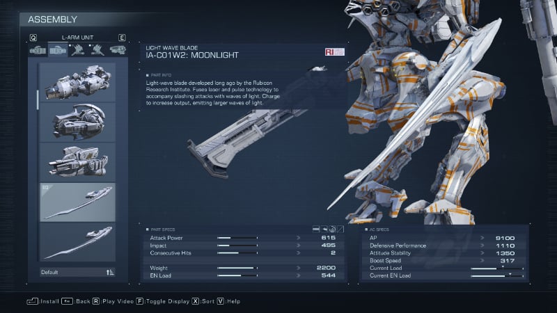 The Moonlight from AC6