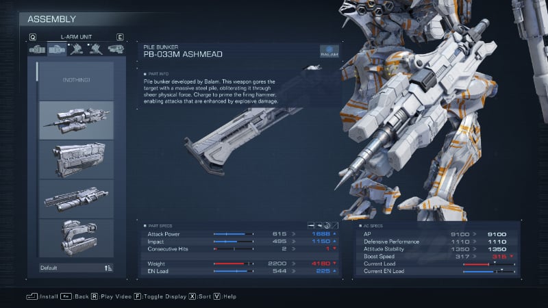 The Pile Bunker from AC6