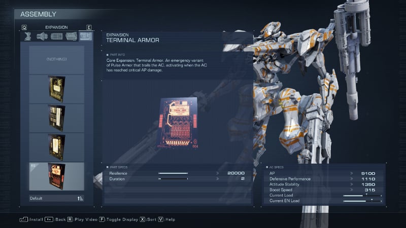 Terminal Armor in AC6