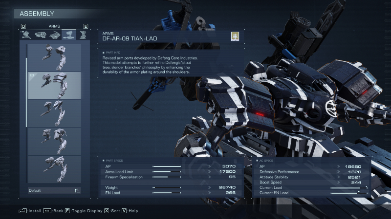 Tian-Lao arms in AC6