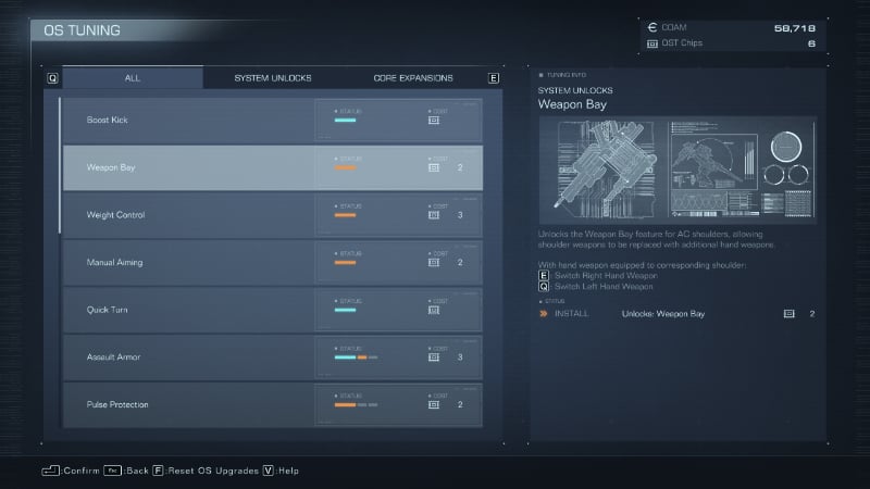 The Weapon Bay OST from Armored Core 6